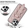 thumbnail image 3 of Jiahe Cover for iPhone 12 Pro Max, Slim Soft with Adjustable Wristband Kickstand Case,Anti-Scratch Rugged Shockproof PU Leather Cover Protective Cover, rosegold, 3 of 8
