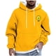 thumbnail image 2 of Dolkfu Sudadera con capucha para hombres, sudadera de manga larga estampada, camiseta deportiva con cordón para hombres XL, 2 of 5