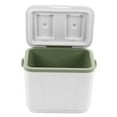 thumbnail image 3 of Cooler Box, Portable Cooler White And Green  For Picnicking, 3 of 8