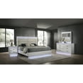 thumbnail image 7 of Glam Modern Style 6-Drawer Dresser Made With Wood & inbuilt LED in White color, 7 of 7