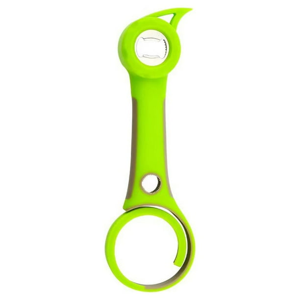 Abridor de Botellas Matsuzay 6 en 1 Herramienta de Mano Cocina y Comedor Verde