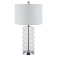 thumbnail image 2 of SAFAVIEH Peli 26.5 in. Glam Glass Table Lamp, Clear, 2 of 5