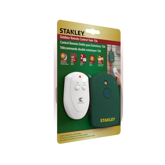 Stanley Outdoor Remote Control Twin