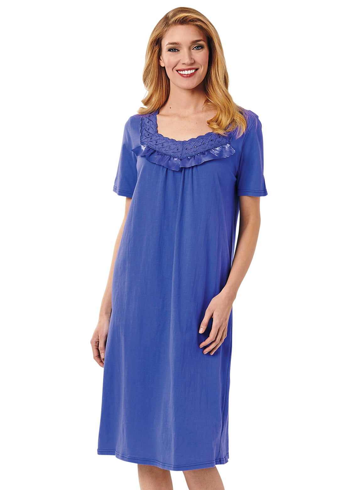 Cotton Knit Nightgown By Cozee Corner 