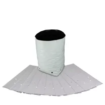 10-Pack HTGSupply 1/2-Gallon Poly Grow Bag Planters (10 Bags)