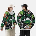 thumbnail image 4 of Fotbe Dinosaur Skeleton Chaqueta con Protección Solar UPF 50+ para Hombre y Mujer, Camisa con Capucha y Bolsillos-3X-Large, 4 of 7