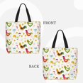 thumbnail image 2 of Balery Chickens A Bolsa de Mano para Mujeres con Cremallera, Bolsa de Gimnasio con Compartimentos, Bolsa para Laptop, Bolsa para Trabajo, 2 of 7