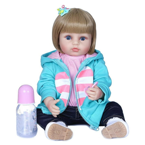 Drink & Wet Silicone Reborn Full Body Baby Girl Doll Wonder 