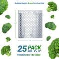 thumbnail image 3 of Silver Thermal Bubble Mailers, Self-Seal Insulated, 25 Count, 8 x 11 in, 3 of 8