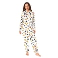 thumbnail image 4 of Adult Christmas Onesie Dog Paw Adult Zipper One-Piece Pajamas Unisex Pajamas with Pockets, 4 of 6