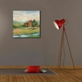 thumbnail image 6 of Epic Graffiti 'Springtime Farm Pastel' by Silvia Vassileva, Canvas Wall Art, 26"x26", 6 of 8