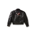 thumbnail image 2 of C7 Corvette Jacket Leather Bomber Jacket with Emblem X-Large, 2 of 2