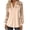 Beige, variant on Staron Spring Summer Women's Casual Top V Neck Lace Trim Sleeveless Loose Blouse, White XXL