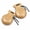 Natural, variant on Stcellnmex Wood Castanets Flamenco Hand Percussion Instrument With String Black 2 Pack