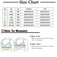 thumbnail image 2 of Ltctricy 4PCS No Underwire Bras for Women Push up Full Coverage Everyday Bralettes Comfortable Wireless Bras, 2 of 3