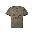 thumbnail image 6 of Sheldon Workout Top - Army Green, 6 of 8