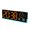 Orang light, variant on Misright Modern Electronic LED Wall Clock with Calendar Alarm and Temperature Readout