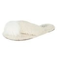 thumbnail image 4 of Jessica Simpson Women's Flower Thong House Slide on Slippers with Memory Foam, 4 of 8
