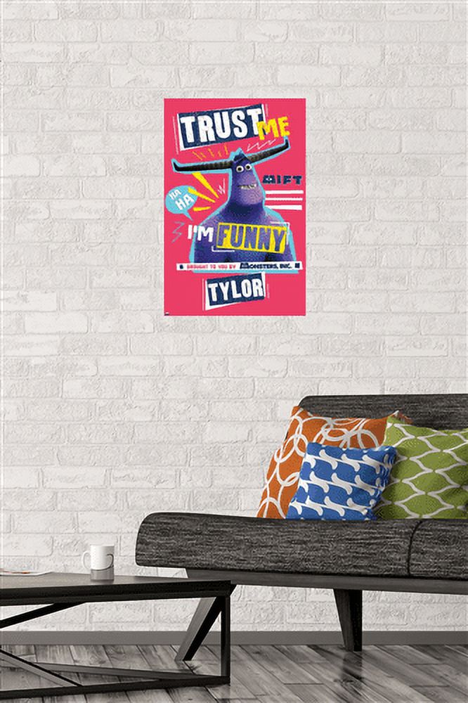 Disney Monsters at Work - Trust Me Wall Poster, 14.725" x 22.375"
