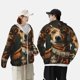 thumbnail image 4 of Balery Modern Cute Dog Sudadera ligera de manga larga con capucha y protección solar UPF 50+ para hombre y mujer, ideal para pesca y running-3X-Large, 4 of 7