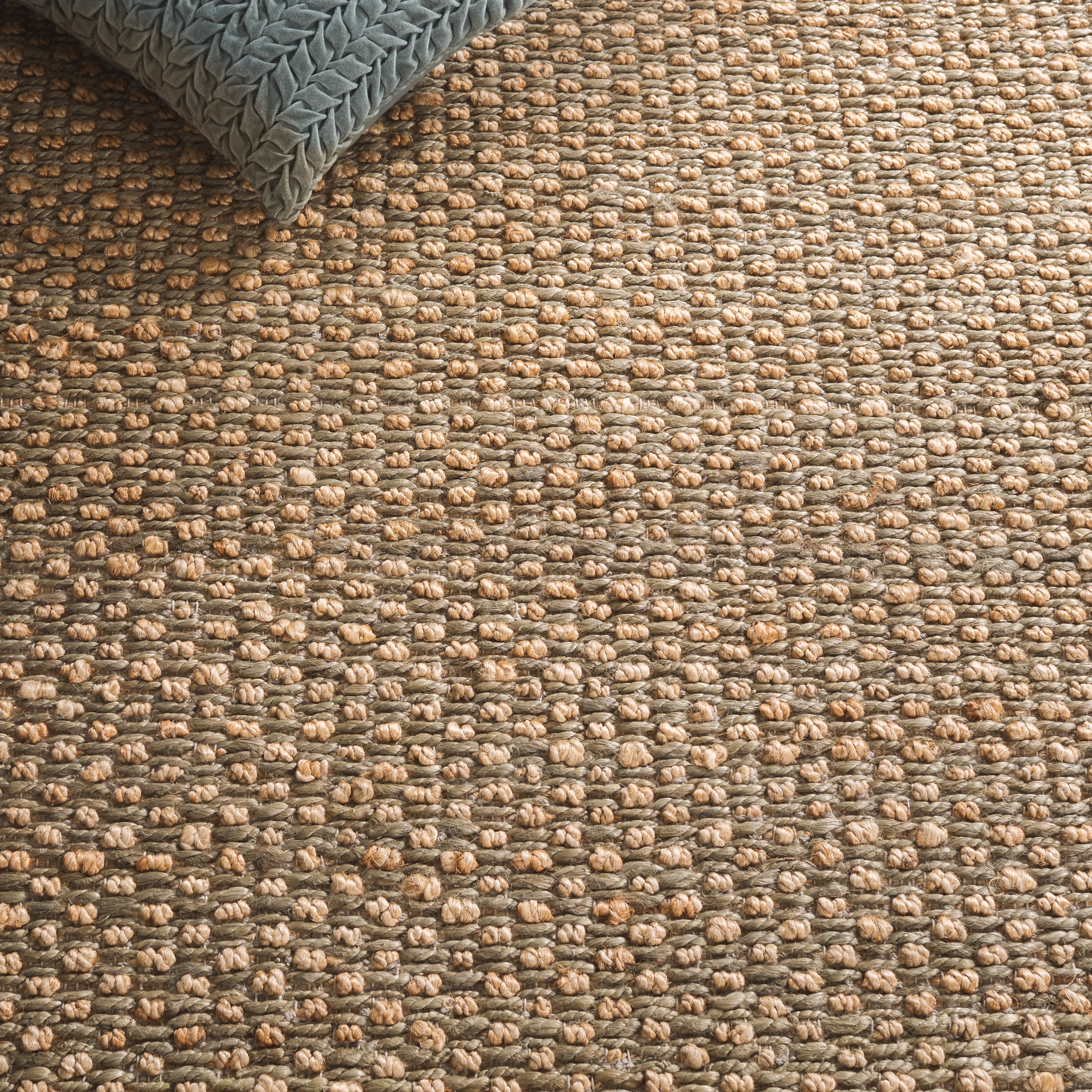 SAFAVIEH Natural Fiber Isador Abstract Area Rug, Natural/Green, 8' x 10'