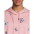 thumbnail image 3 of No Boundaries Juniors' Print Pullover Hoodie, 3 of 4