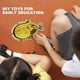 thumbnail image 5 of Juego de cognición de actividad de madera DIY Kid Montessori Busy Board (Pez de lentejuelas doradas) Ehuebsd libre de BPA, 5 of 8