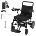 thumbnail image 4 of AurumEdge 25 Miles Long Travel Range, 400lbs Capacity Electric Wheelchairs for Adults, with 2 Lithium Batteries, Foldable Lightweight All-Road Power Wheelchair, 4 of 8