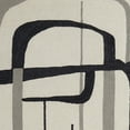 thumbnail image 6 of 5' X 8' Ivory Gray And Black Wool Abstract Tufted Handmade Area Rug, 6 of 9