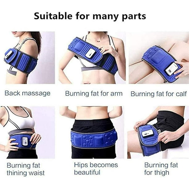 Powerful Electric Body Slimming Belt With Vibration For Weight Loss, Belly  Burning, Waist Trimming, And Shiatsu Full Body Massager From Beauty503,  $32.02