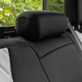 thumbnail image 3 of TLH Gray Rear Neoprene Custom Fit Seat Covers for 2019-2022 GMC Sierra 1500 2500HD 3500HD Base | SLE – Rear, 3 of 4