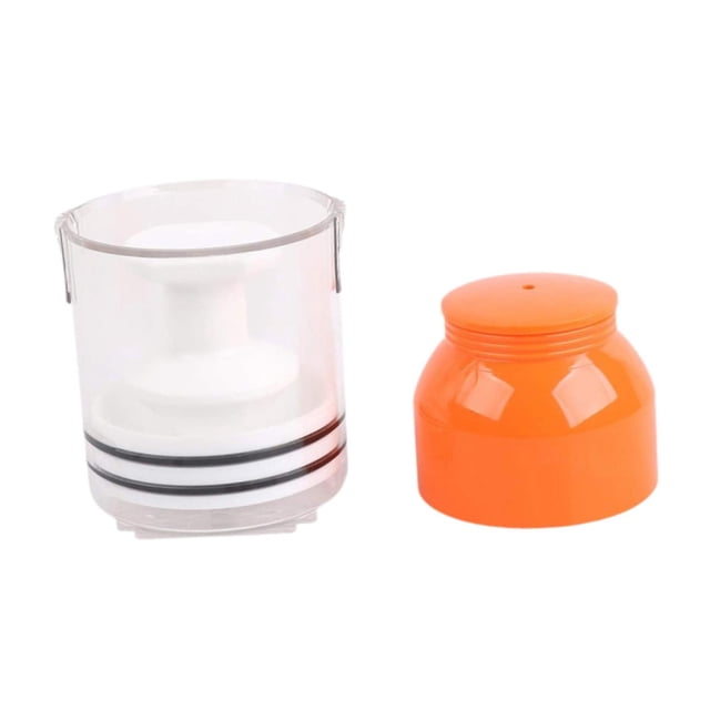 ZheElen Emballeuse de Graisse pour Roulements de Roue Robuste Portable pour Composants Auto Orange Orange 10.8x10.8x12.8cm