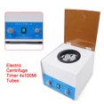 thumbnail image 3 of Miumaeov Electric Lab Benchtop Centrifuge 4 x 100 ML Desktop Electric Centrifuge Lab Centrifuge Machine 0-60min Timer 4000 RPM/Min for Laboratory Medical Practice 110V, 3 of 12