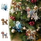 thumbnail image 1 of Navidad luces decorativas colgantes, adornos de árbol de Navidad 20cm, regalos de Navidad, decoración para coche, luces de Navidad para exteriores, decoración de Navidad para interiores, metal, 1 of 8