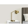 thumbnail image 4 of Lighting Fixtures Lighting, 19"h, Table Lamp, Gold Metal, Gold Shade, Contemporary,Table Lamps, 4 of 6