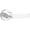 Polished Chrome, variant on Sure-Loc SN107-RD 15 Siena Keyed Entry Door Lever Set - Nickel