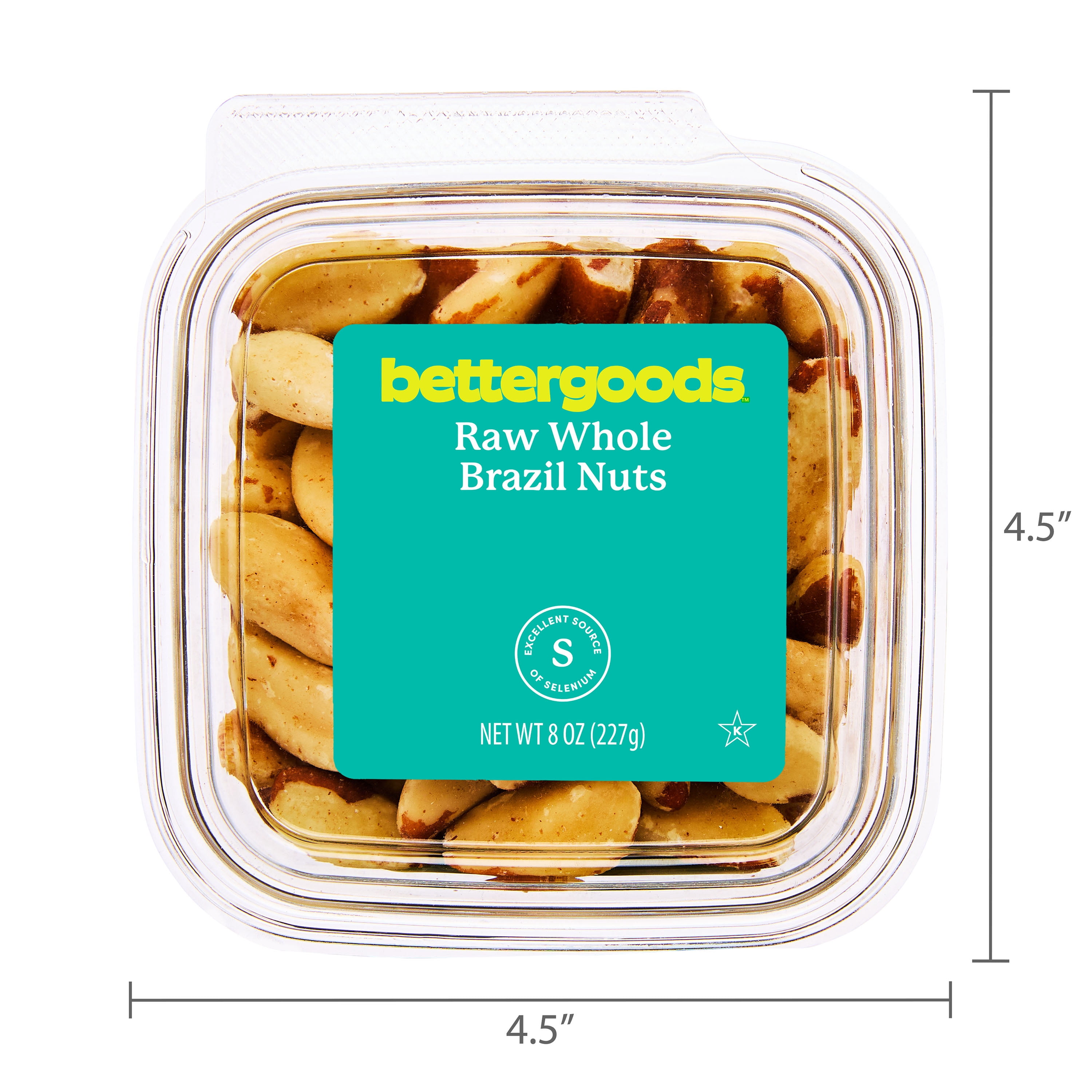 bettergoods Raw Whole Brazil Nuts, 8 oz