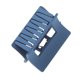 thumbnail image 4 of Ofertas Únicas 1 Pc Clips de Pelo Rectangulares Mate para el Hogar Azul Oscuro, 4 of 5