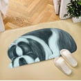 thumbnail image 7 of TaTaai 5Pcs Pet Shaped Carpet Dog Shape Rug Soft Bedroom Rugs Lovely Living Room Carpet Door Mat Non Slip Absorbent Machine Washable Durable Bathroom Carpet Area Rug, 7 of 7