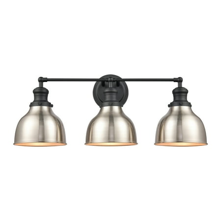 

Elk Home Haralson 24 Wide 3-Light Vanity Light - Charcoal