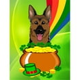 thumbnail image 1 of Carolines Treasures BB1955GF Berger Allemand St. Patricks Jour Drapeau Jardin, 1 of 3