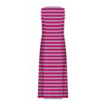 thumbnail image 5 of FcBaudy Robe Sans Manches Col Rond, Robes d'Été pour Femmes, Robes Femmes Robe Longue Imprimée Sans Manches et en Lin Col Rond Robe Femmes, 5 of 5