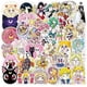 thumbnail image 1 of Cute Girl Waterproof Stickers, 100pcs, 1 of 4