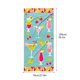 thumbnail image 5 of Toalla de playa de microfibra Toalla de baño colorida súper liviana Toalla de playa a prueba de arena Toalla multiusos para piscina de viaje 27x59 pulgadas Wmkox241yii hfskjfh234, 5 of 8