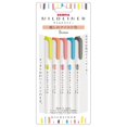 thumbnail image 1 of Resaltador Zebra Pen WKT7-N-5C-N Suave y Amigable – 5 Colores, 1 of 6