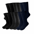 thumbnail image 3 of Calcetines Vestir Lisos Mad Socks Algodón Set 10 Pares, 3 of 4