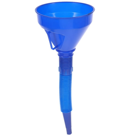 ZEPARO Oil Funnel Transmission Funnel Capless Gas Tank Funnel Long Neck Funnel With Filter