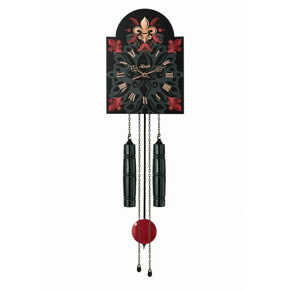 Black Forest shield clock 8 day running time by Hermle