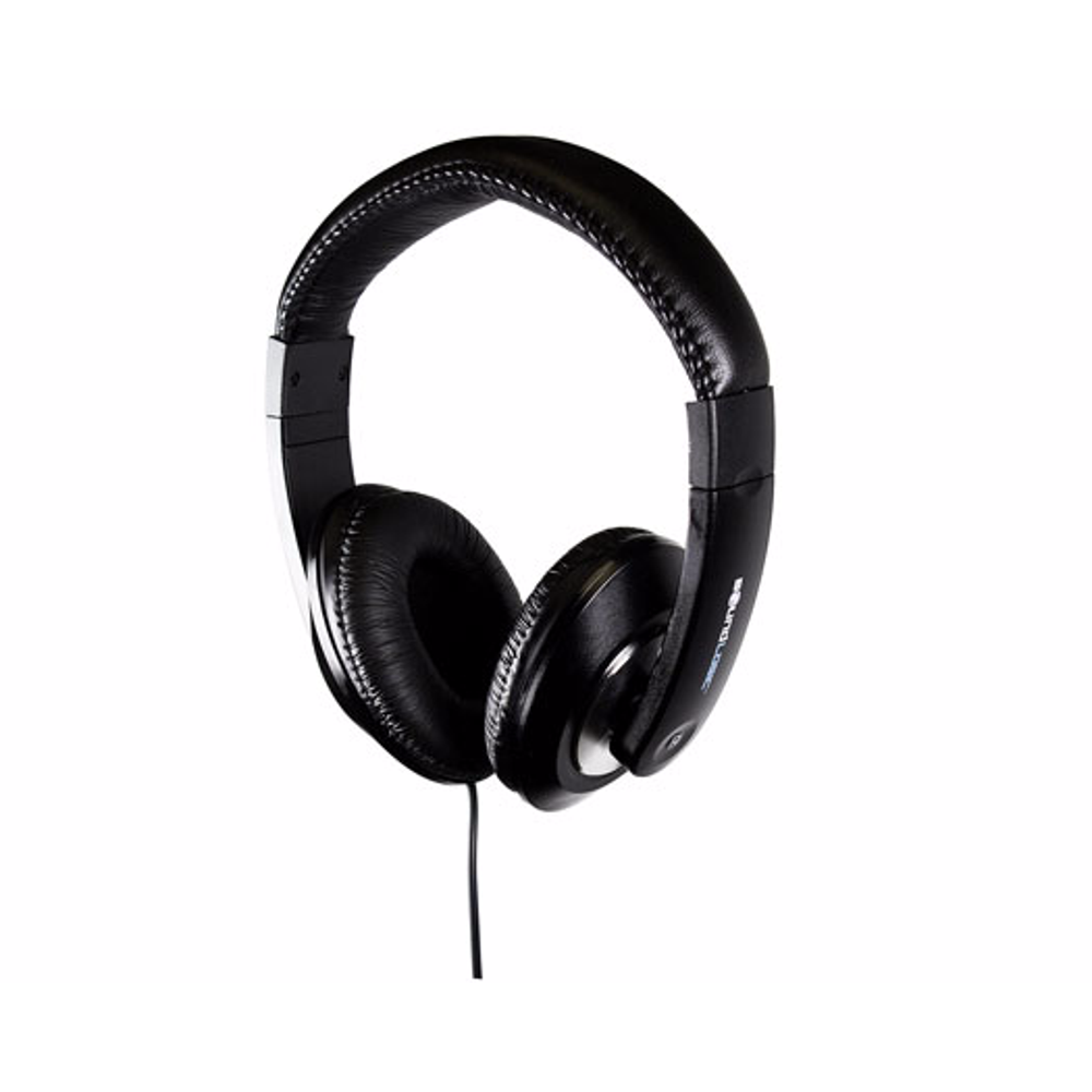 SoundLogic XT Stereo Headphones with BuiltIn Microphone Black