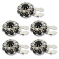 thumbnail image 1 of Lifetechs 5 Pcs Boutons de Manches Fleuris, Boutons Instantanés Sans Couture pour Robe, Costume, Chemise, Accessoires DIY, 1 of 8